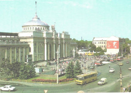 Ukraine:Odessa, Railway Station, 1988 - Gares - Sans Trains