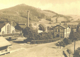 Czech:Kamenicky Šenov Railway Station - Gares - Sans Trains