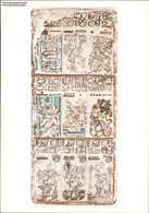 1104164  Maya-Handschrift Blatt 36 - Feigenbaumfaser Dresden - Sin Clasificación