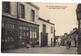 BASSE INDRE : Rue ROUET Epicerie Boucherie Animée - Basse-Indre