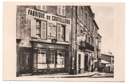 28290 Lot 2 Cpa Publicitaires THIERS COUTELLERIE APOLLONOX - Cotte Rigaudias -Coutaret -rue Lyon -garage Hotel Paris - Thiers