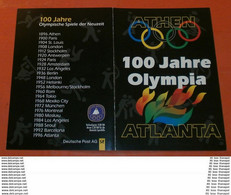 BRD BUND 1861-1864 Olympiade Atlanta 1996 - Für Den Sport --- "FDC" Im Folder (2 Foto)(50631) FFF - Lettres & Documents