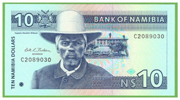 NAMIBIA 10 DOLLARS 1993  P-1  UNC - Namibie