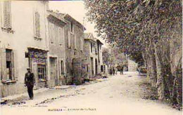 Cpa Sarrians - Avenue De La Gare     ( S.9562) - Sarrians