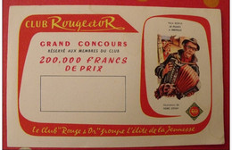 Buvard Livres Collection Rouge Et Or.  Club. Vers 1950. - R