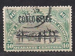 Belgisch Congo Belge 1909 OCBn° 44 (o) Oblitéré - 1894-1923 Mols: Mint/hinged