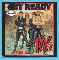 Disque Vinyle 45 Tours : TRAKS :  GET READY ..Scan A : Voir 2 Scans - Hard Rock & Metal