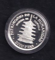 ESPAÑA.-  AÑO 1997. 2000 PTAS PLATA PATRIMONIO DE LA HUMANIDAD - 2 000 Pesetas