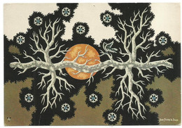 Art, Peinture, 'solstice D'hiver' Jean Picart Le Doux (racines, Cristaux De Neige, Soleil) - Pittura & Quadri