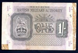 Banconota Gran Bretagna - British Military Autority - One Shilling - Autoridad Militar Británica