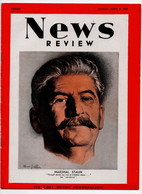 16.03.1944. WWII, GREAT BRITAIN,NEWS REVIEW,STALIN,RUSSIA,THE FIRST BRITISH NEWSMAGAZINE,28 PAGES - Military/ War