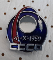 Space 4.10.1959 CCCP  Badge Pin - Space