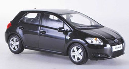 Toyota Auris - 5 Doors - 2007 - Black - Minichamps (Toyota) - Minichamps