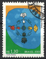 Brazil Brasil 2001. Mi.Nr. 3185, Used O - Oblitérés