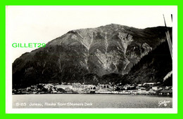 JUNEAU, ALASKA - ALASKA FROM STEAMERS DECK - CARTE PHOTO - SCHALLEVER - - Juneau