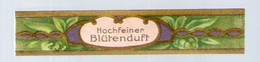 HOCHFEINER BLURENDU ÉTIQUETTE PARFUMERIE PARFUM  PERFUMERY LABEL PERFUME ETIKETT PARFÜMERIE ETICHETTA PROFUMERIA PROFUMO - Etiquettes