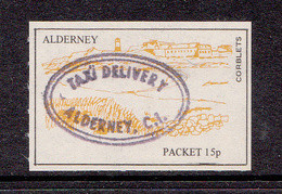 Alderney Commodore (Guernsey) - S Jubilee 15p Taxi Overprint - Unmounted Mint NHM - Alderney