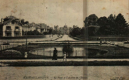 MAISONS-LAFFITTE  La Place Et L'Avenue Du Chateau - Maisons-Laffitte