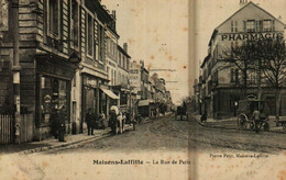 MAISONS-LAFFITTE  La Rue De Paris - Maisons-Laffitte