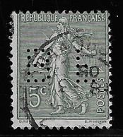 ANCOPER BF 82 - N° 130 PERFORE BF OBLITERE TB INDICE 5 - Used Stamps