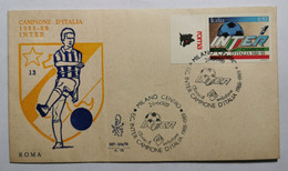 INTER 1988-89 SERIE CON APPENDICE ROMA - F.D.C.