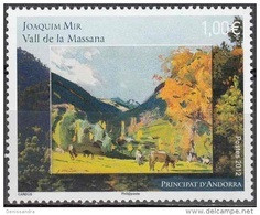 Andorre Français 2012 Yvert 720 Neuf ** Cote (2017) 3.30 Euro Joaquim Mir Vall De La Massana - Unused Stamps