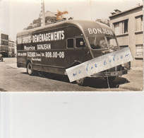 SCEAUX - Transports - Déménagements Maurice BONJEAN Situé 1 Rue Du Four ( Carte Photo ) Rare ( En L'état ) - Sceaux
