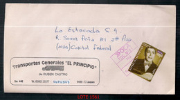 COUVERTURE CIRCULÉE OCA AVEC TAMPON GARDEL - Cartas & Documentos