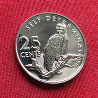 Guyana 25 Cents 1979 Bird Minted 4000 Coins  UNC ºº - Guyana