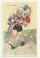 HUMOR - GIOIE CICLISTICHE - ILLUSTRATA MM  - NV  FP - Humour