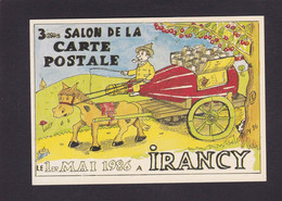 CPM Salon Carte Postale Bourse Deltiology Non Circulé Irancy - Collector Fairs & Bourses