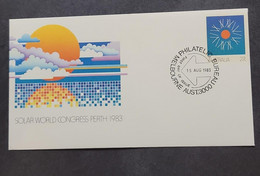 P) 1983 AUSTRALIA, SOLAR WORLD CONGRESS PERTH, POSTAL STATIONERY, MNH - Andere & Zonder Classificatie