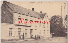 Oostmalle Hotel Brouwershuis Garage Pour Automobiles Geanimeerd Zeldzaam Antwerpse Kempen 1926 Topkaart - Malle