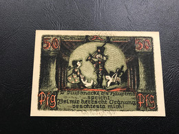 Notgeld - Billet Necéssité Allemagne - 50 Pfennig - Sonneberg - 1 Juillet 1922 - Non Classés