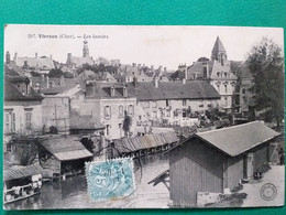 18 , Vierzon , Les Lavoirs Et  Vue Générale  En 1907 - Vierzon