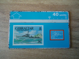 GIBRALTAR  USED PHONECARDS  HISTORIAL SHIPS - Bateaux