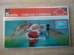 GIBRALTAR  USED PHONECARDS  CHRISTMAS SANTA CLAUS - Christmas