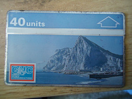 GIBRALTAR  USED PHONECARDS  LANDSCAPES MOUNTAINS - Montagnes