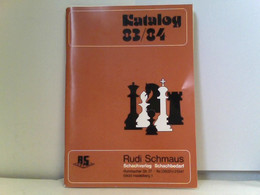 Schachbedarf Katalog 83/84 - Sports