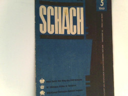 Schach. Zeitschrift Des Deutschen Schachverbandes Der DDR - Sport