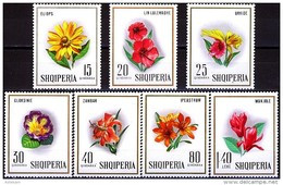 ALBANIA 1968, FLORA, FLOWERS, COMPLETE, MNH SERIES In GOOD QUALITY, *** - Albanië