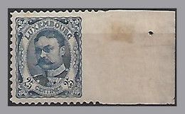 LUXEMBOURG - RRR! William IV Imperforate On Right Side - Prifix Cv €325 - FSPL Authentication - 1906 William IV