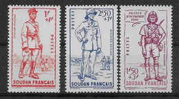 Soudan N°122/124 - Neufs ** Sans Charnière - TB - Unused Stamps