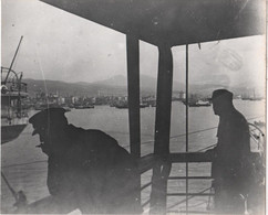 Tirage Années 70 D'après Plaque De Verre Archive Pharmacien Paul Guerre Dardanelles GREECE SALONIQUE Port - Ohne Zuordnung