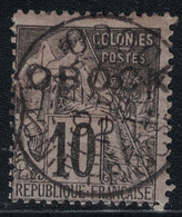 OBOCK - N°14 - OBLITERATION CENTRALE OBOCK DU 13 AVRIL 1892 - COTE 35€. - Gebraucht