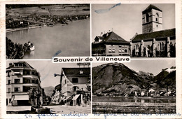 Souvenir De Villeneuve - 4 Bilder - Villeneuve