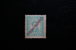 (T3) Portugal - 1892 King Luis W/Ovpt Provisorio 10 R - Af. 81 (MH) - Neufs