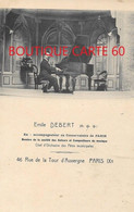 PARIS - EMILE DEBERT AU PIANO - CONSERVATOIRE PARIS - CHEF D'ORCHESTRE - MUSIQUE ET MUSICIEN.  Pianiste - Sin Clasificación