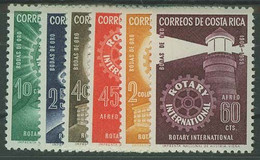 Costa Rica 1956 Lighthouse Stylisted Scott C250 Michel 515-16 Yvrt A248 Gibbons 546 - Lighthouses