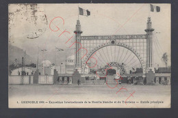 Grenoble 1925 - Exposition Internationale De La Houille Blanche Et Du Tourisme - Entrée Principale - Postkaart - Grenoble
